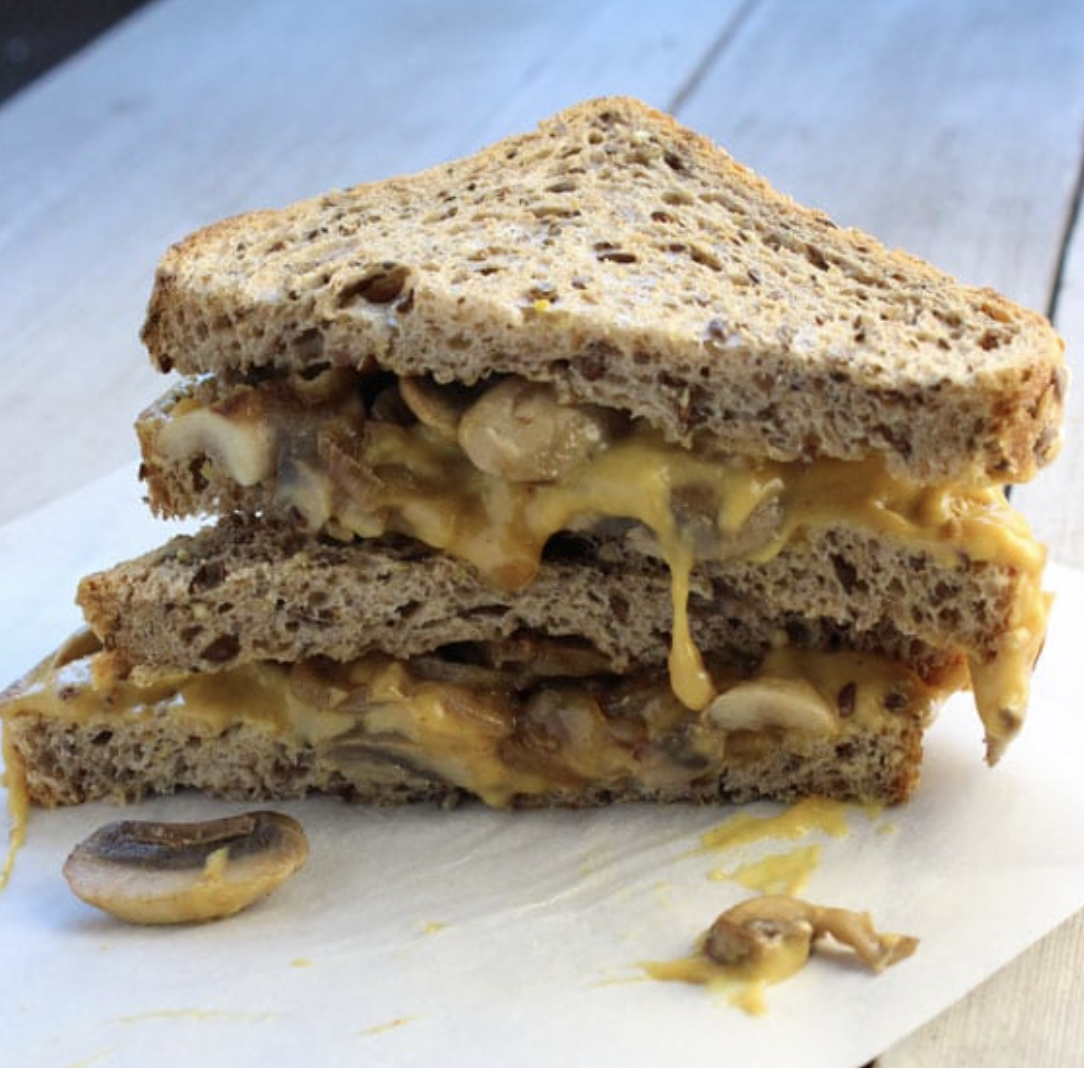 it doesnt taste like chicken grilled cheese